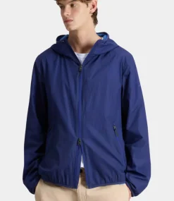 Woolrich Ultralight hood jacket twilight blue CFWOOU1186MRUT3935-3499